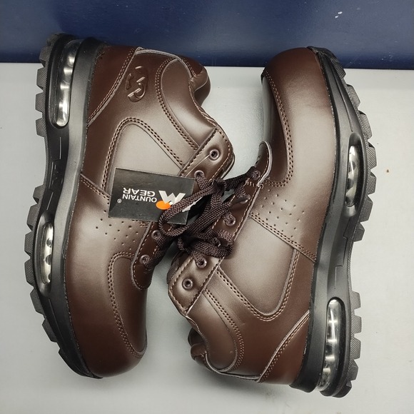 Mountain Gear D-Day LE 2 Boots Mens Size 9 Brown Black Leather Lace Up 31635101B - Picture 2 of 7